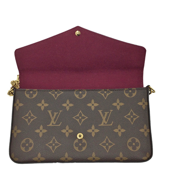 Louis Vuitton Pochette Felicie Monogram Shoulder Bag - Picture 5 of 8